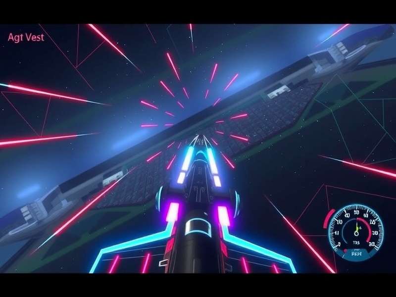 Thrust Neon Flight gameplay screenshot